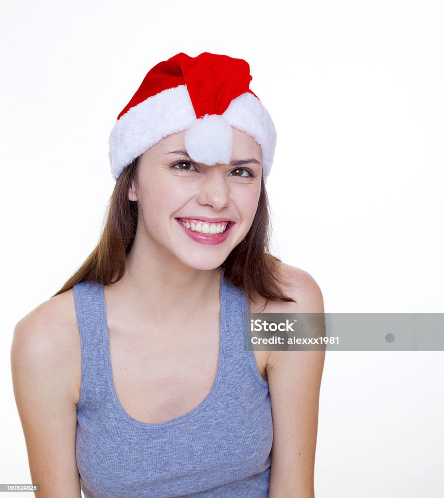 Cheio de Natal Alegria - Royalty-free Adolescente Foto de stock