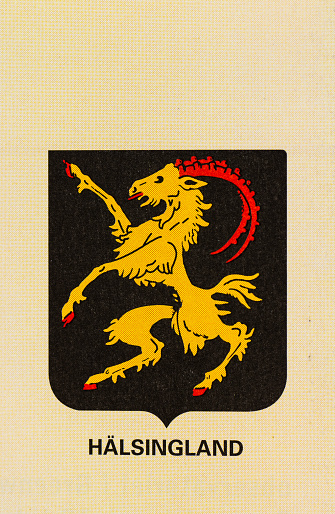 Logo of swedish historical province Hälsingland.