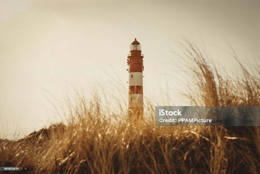 Latarnia morska w dunes - Zbiór zdjęć royalty-free (Amrum)