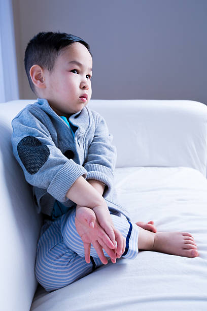 istock Cute Asian boy portrait 180825605