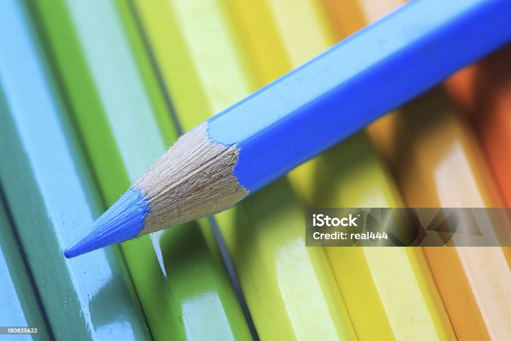 Crayons de couleur - Photo de Abstrait libre de droits