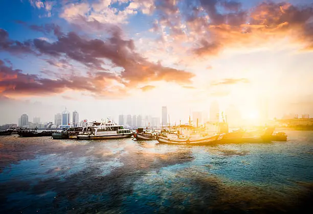 Photo of Marina at sunset