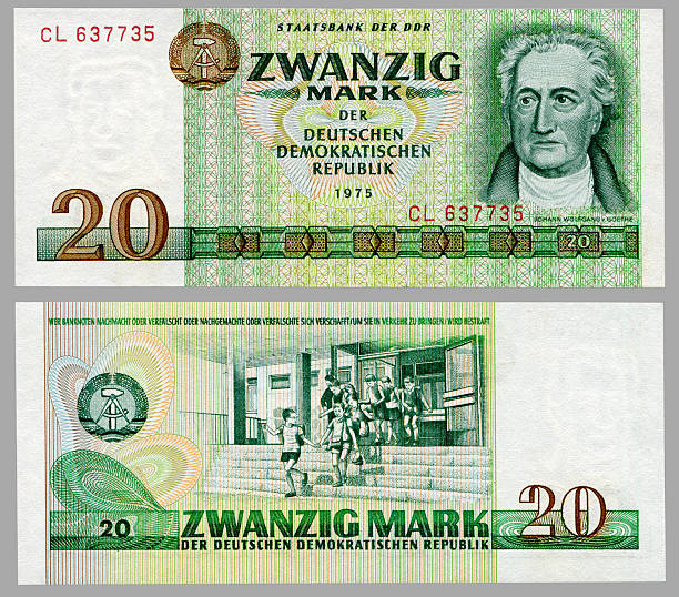 istock Twenty Mark banknote of the GDR 180826565