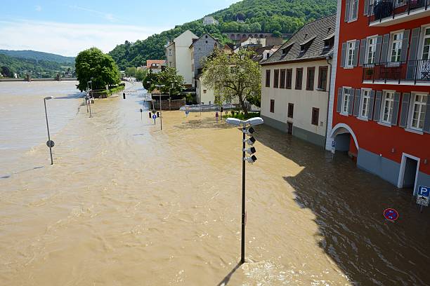 istock flood in Heidelberg 180827136