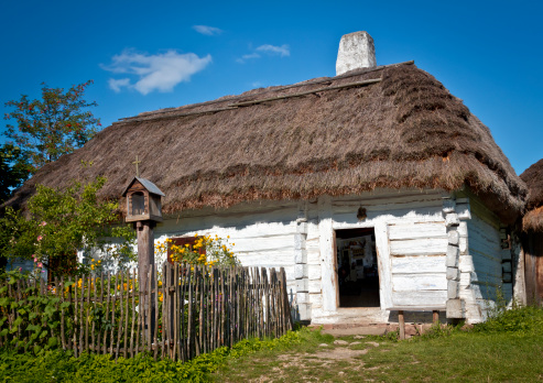 Old farmhouse, Mazovia, Poland