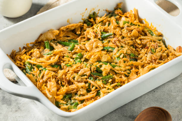 istock Homemade Thanksgiving Green Bean Casserole 1808276933