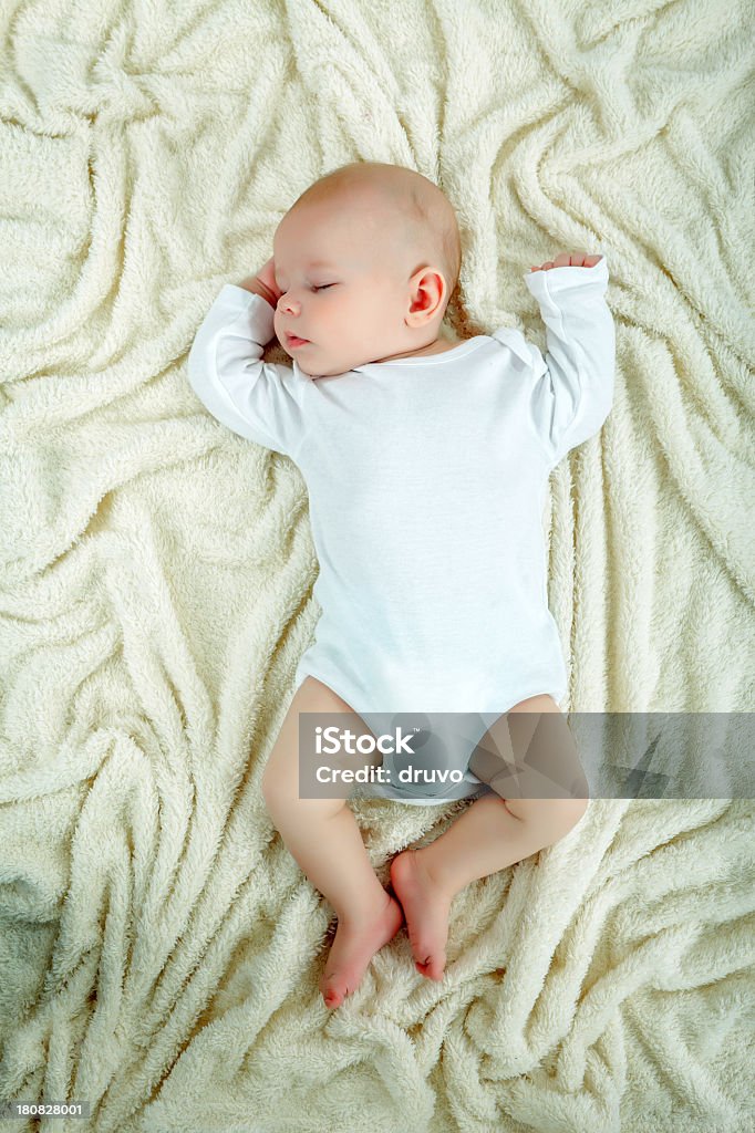boy Sleeping 赤ちゃん - ベビー毛布のロイヤリティフリーストックフォト