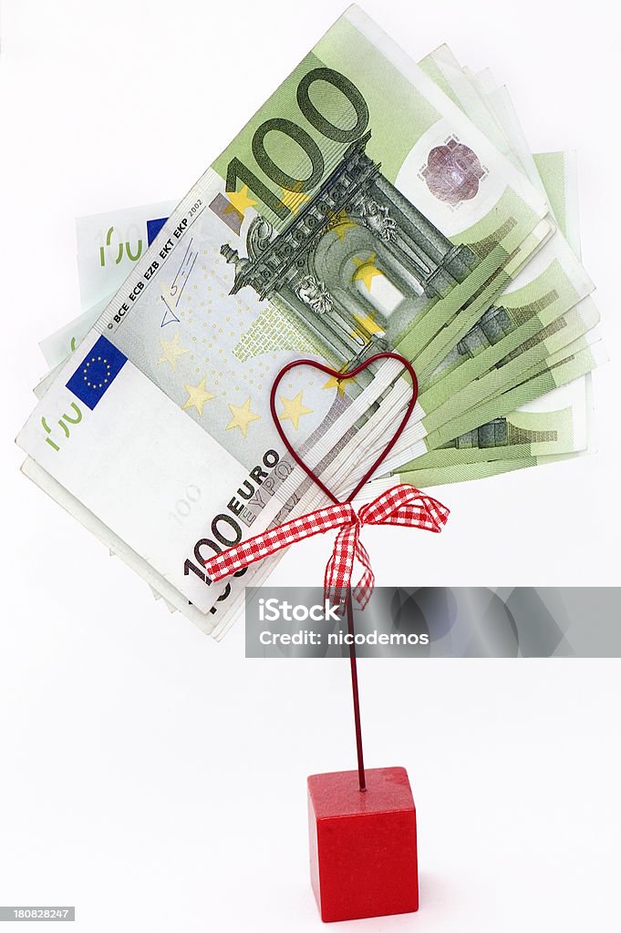 Banconote da 100 Euro. - Foto stock royalty-free di Affari
