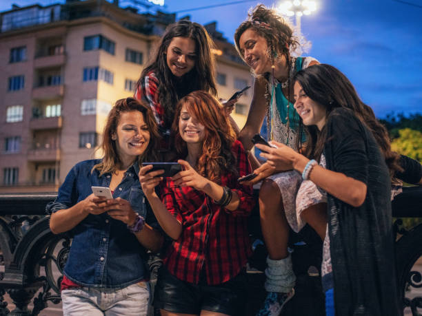 istock Connected at the city 1808284602
