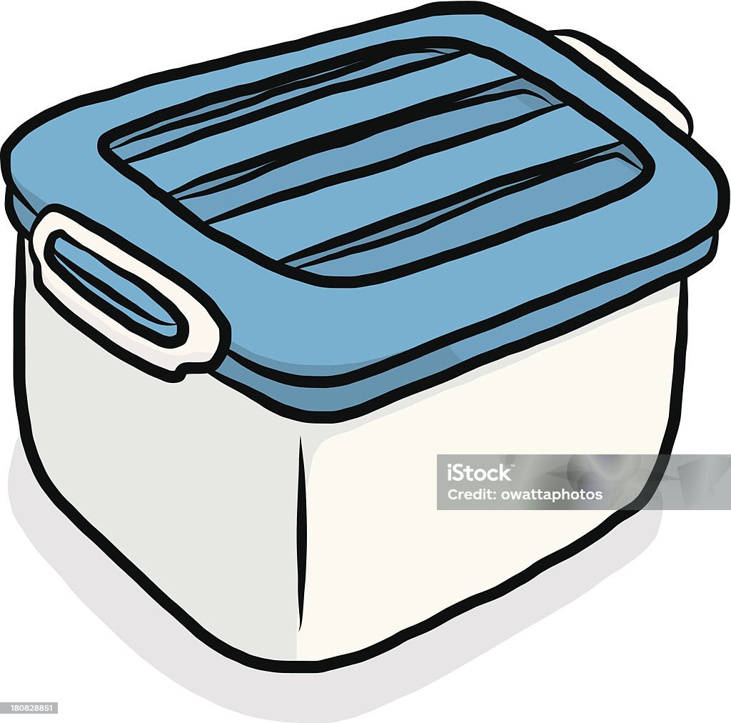 Plastic Box Stock Illustration - Download Image Now - Filing Tray, Storage  Compartment, Plastic - iStock
