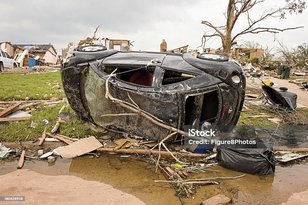 Tornado pérdida - Foto de stock de Bandera libre de derechos