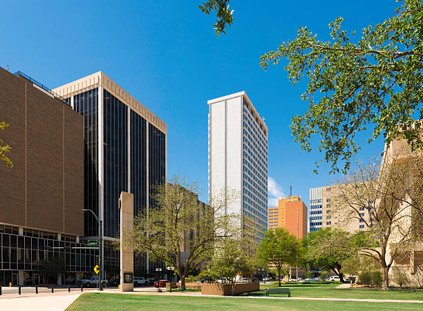 istock Midland Texas downtown skyscrapers cityscape architecture 180829523