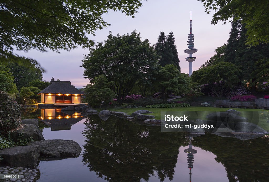 Hamburg, Japanischer Garten - Lizenzfrei Ahorn Stock-Foto