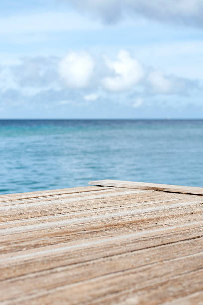 istock wooden dock in the caribbean 180830067
