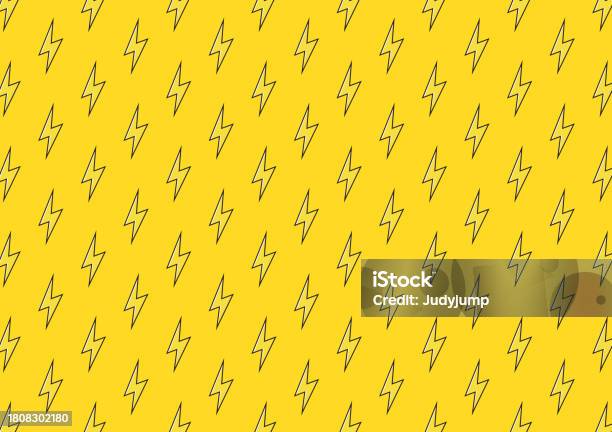 Pattern Vector Thunder Bolt Pattern Vector Thunder Pattern Wallpaper Free Space For Text ...