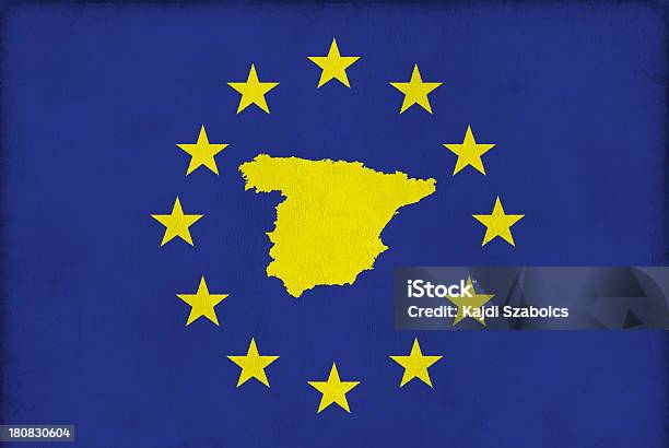 Estados Miembros De La Ue España Foto de stock y más banco de imágenes de Azul - Azul, Azul oscuro, Bandera