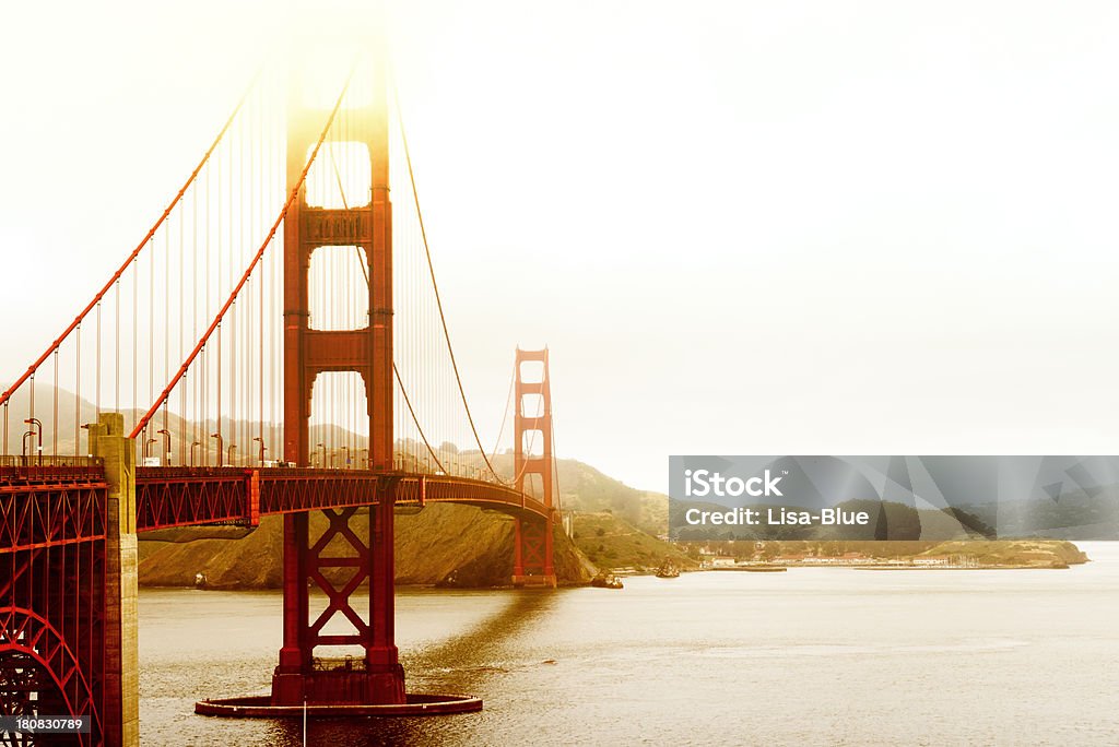 Golden Gate Bridge, San Francisco - Lizenzfrei Architektur Stock-Foto