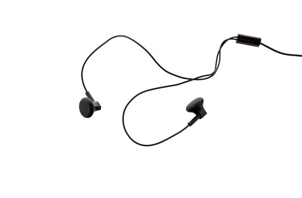 istock Portable audio earphones 1808311317