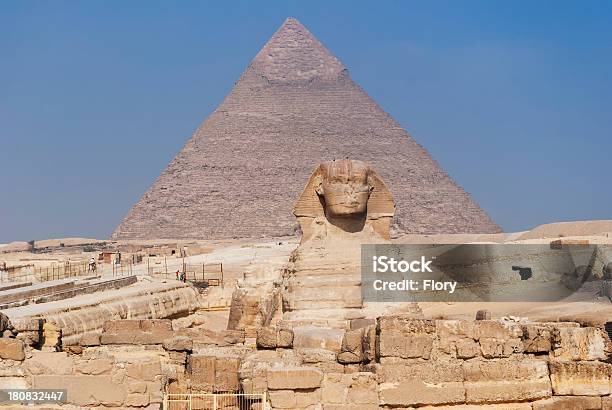 Photo libre de droit de Pyramide Et Le Sphinx banque d'images et plus d'images libres de droit de Afrique - Afrique, Afrique du Nord, Antiquités