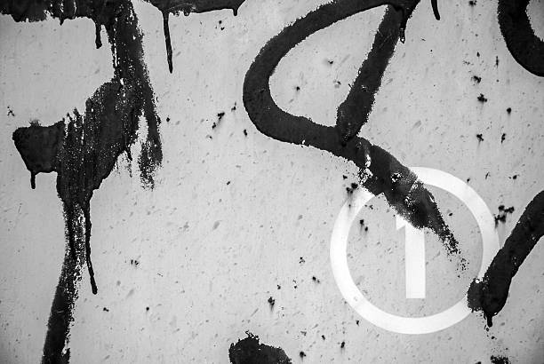 istock Black and white graffiti detail 180832503