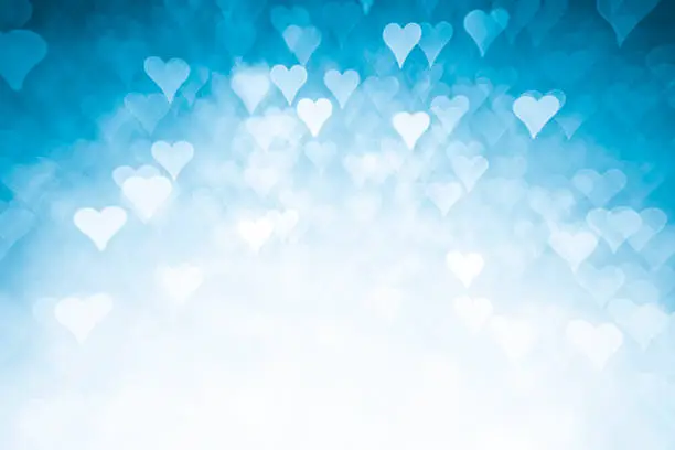 Photo of Pink hearts background