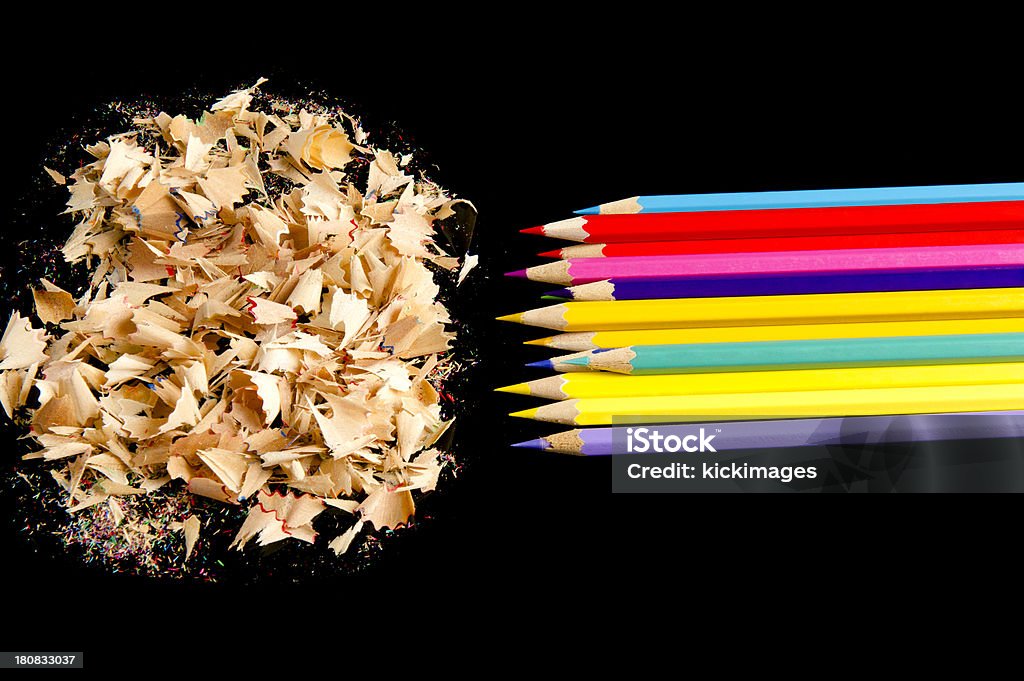 Cestino la creatività - Foto stock royalty-free di Segatura