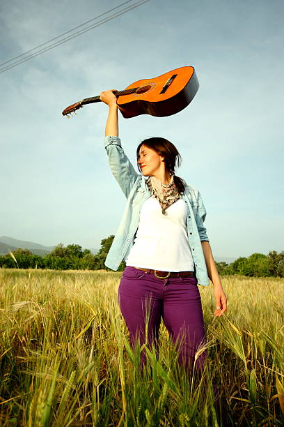istock Free woman wheat 180833121