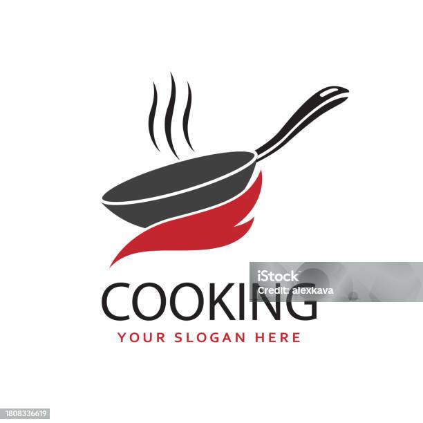 Process Cooking Sign Cooking Process On Pan Stock Illustration - Download Image Now ...
