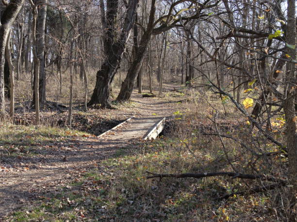 istock Kansas hiking trail in late Fall 1808338192