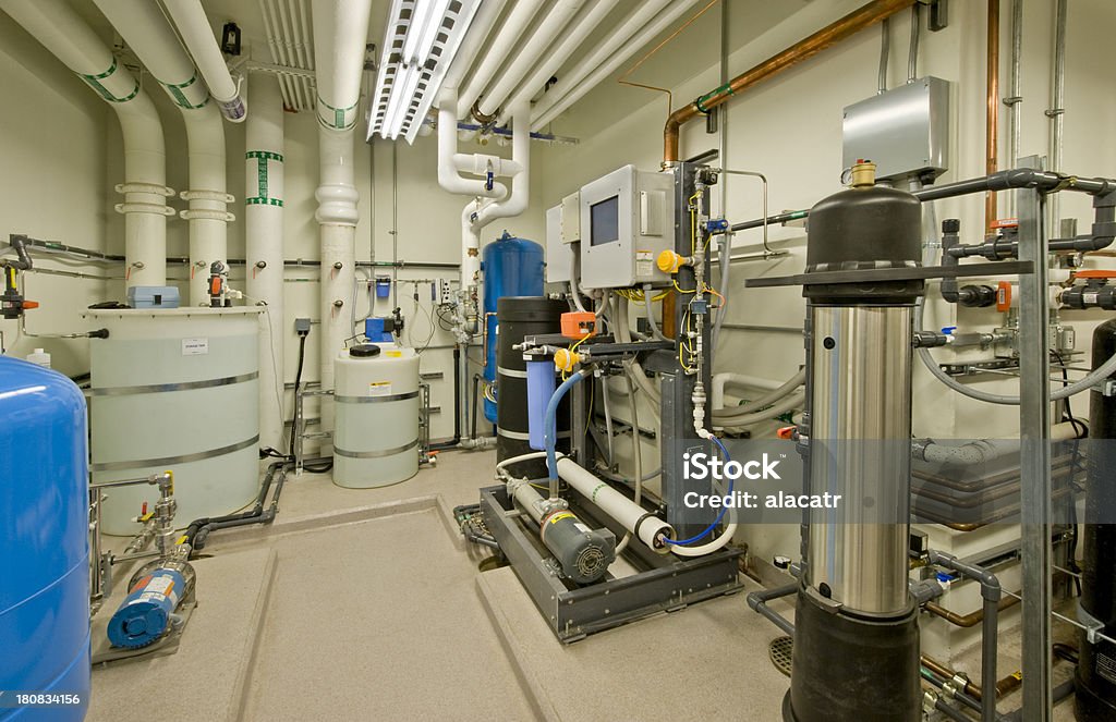 Lab Water System Laboratory Water Purification System Stock Photo - Download Image Now ...