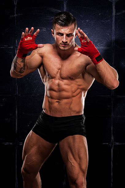 istock Martial Arts Fighter, MMA 180834827