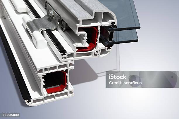 Pvc 창쪽 섹션 폴리 염화 비닐에 대한 스톡 사진 및 기타 이미지 - 폴리 염화 비닐, 창문, 플라스틱
