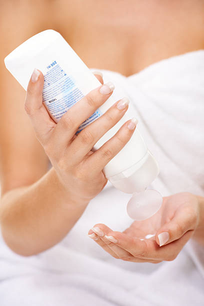 istock Taking care to lock in my skin's moisture 180835103