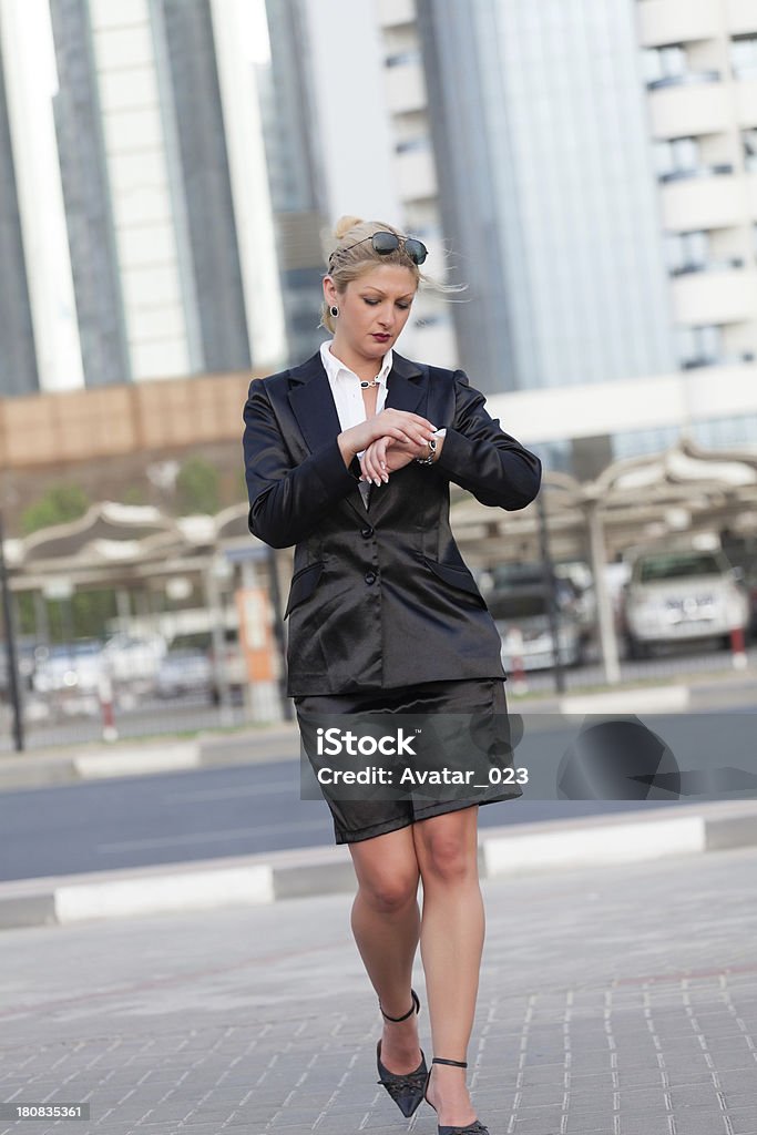 Geschäftsfrau in Dubai - Lizenzfrei Arbeiten Stock-Foto