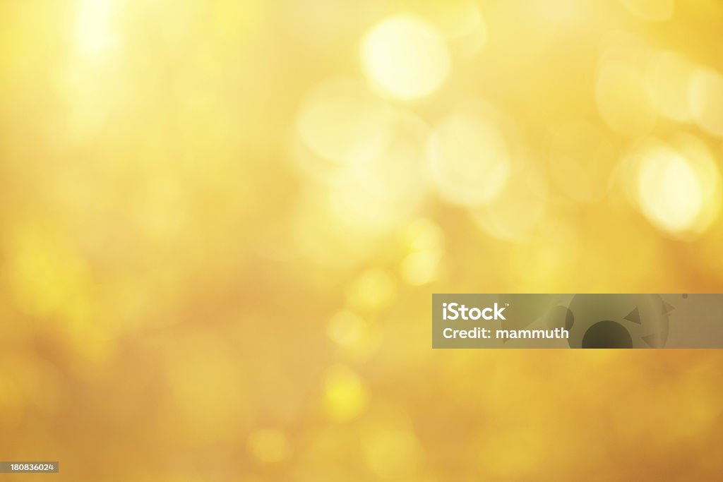 Goldenen bokeh - Lizenzfrei Unscharf gestellt Stock-Illustration