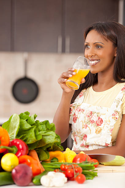 Healthy food and drink.