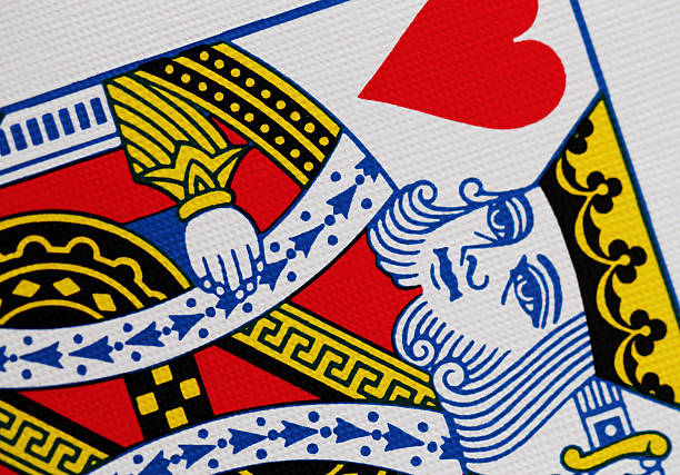 istock King Heart Playing Card Close Up 180836196