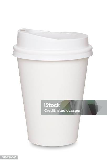コーヒーカップ絶縁 - カットアウトのストックフォトや画像を多数ご用意 - カットアウト, 使い捨てコーヒーカップ, 白色