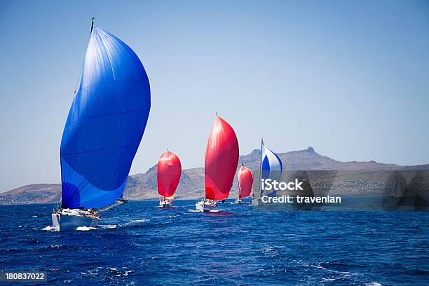 Segeln Stockfoto und mehr Bilder von Spinnaker - Spinnaker, Abenteuer, Adriatisches Meer