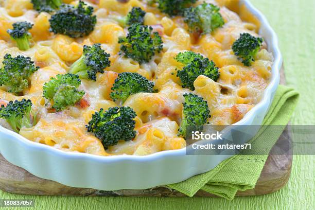 Broccoli And Cheese Casserole Stock Photo - Download Image Now - Broccoli, Macaroni and Cheese, Vegetable