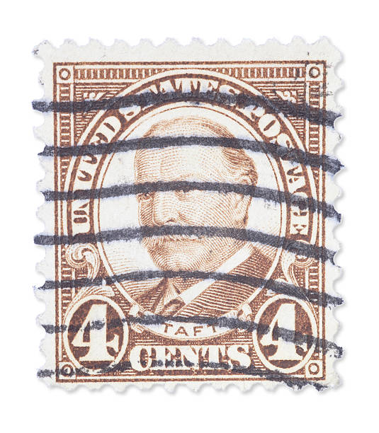 istock Vintage US stamp - William Howard Taft 180837097