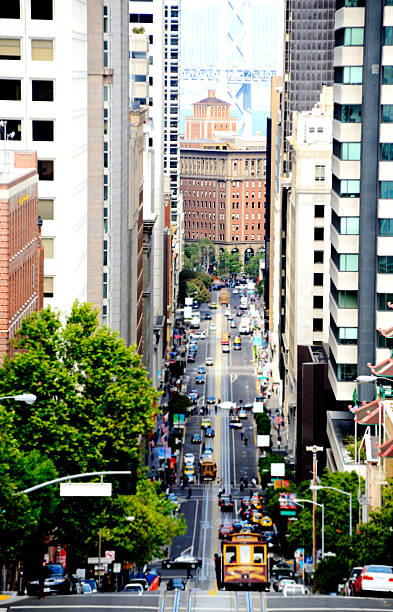 istock Cable car, California Street, San Francisco 180837355