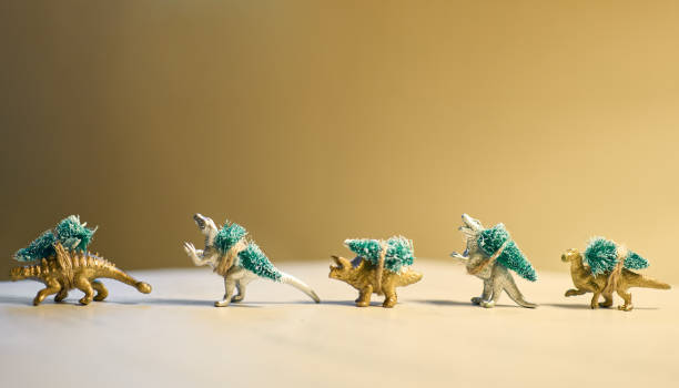Triceratops  , dinosaur on white  background . Clipping path