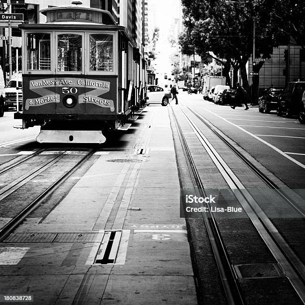 Kabel Carblack I - zdjęcia stockowe i więcej obrazów Aleja - Aleja, Balustrada - Granica, California Street - San Francisco