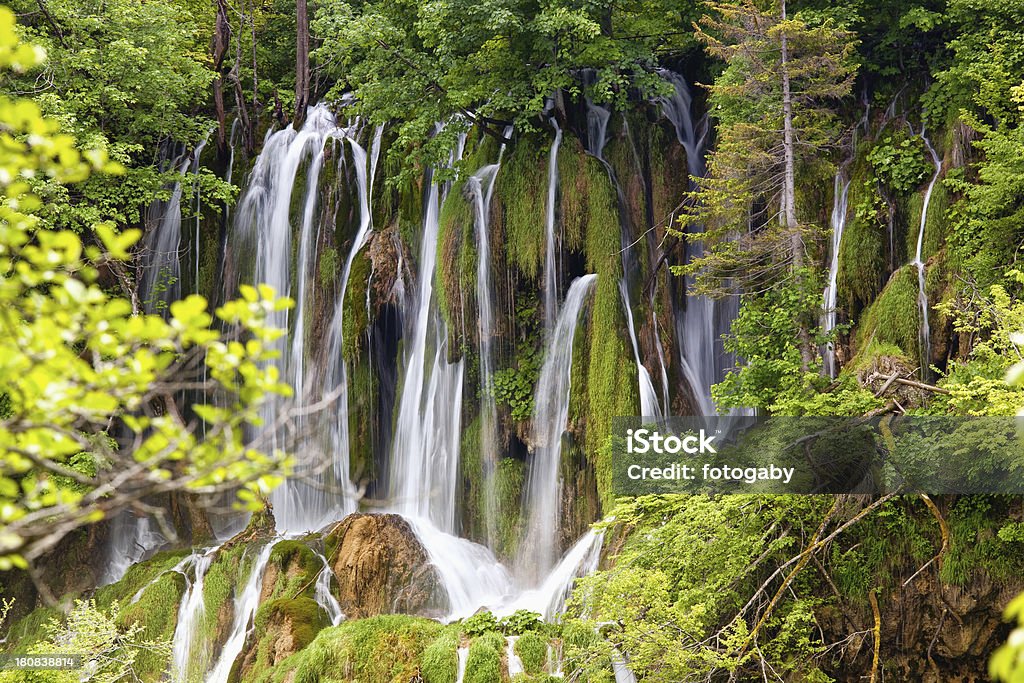 Parque nacional de Plitvice Lakes,, de - Royalty-free Ao Ar Livre Foto de stock