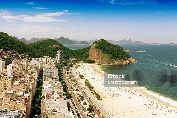 Praia Leme No Rio De Janeiro - Fotografias de stock e mais imagens de Leme - Peça de Veículo - Leme - Peça de Veículo, Praia, Forte