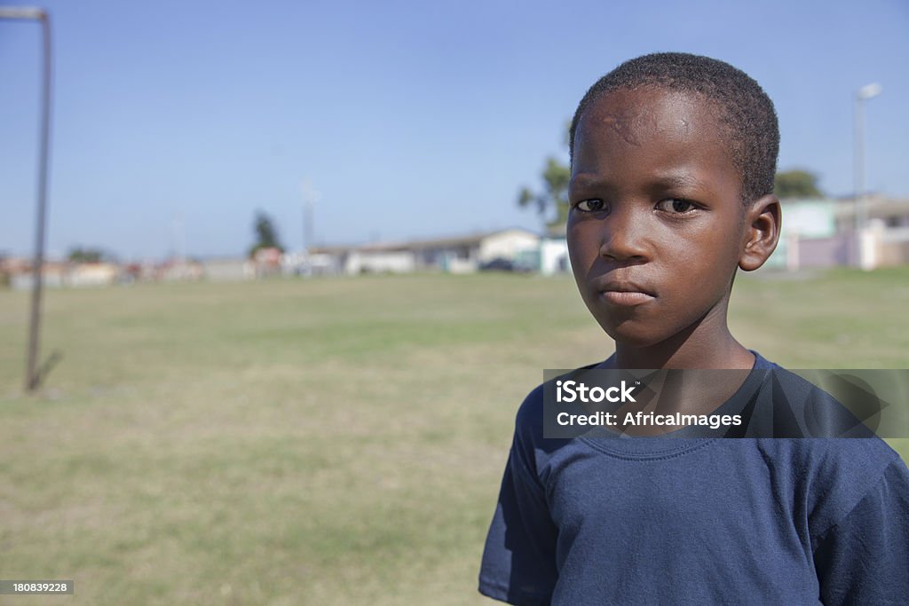 Portrait of Young Boy 、ググレツ、南アフリカ、ケープタウンます。 - 汗のロイヤリティフリーストックフォト