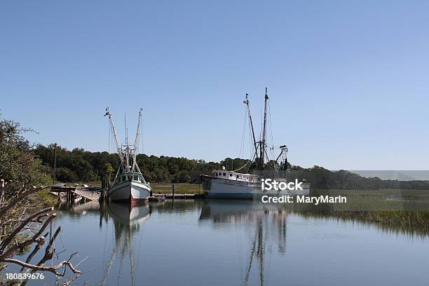 Fishing Boats Stock Photo - Download Image Now - North Carolina - US State, Fishing Industry, Fishing