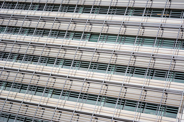 istock Modern Scaffolding of officebuilding 180840096