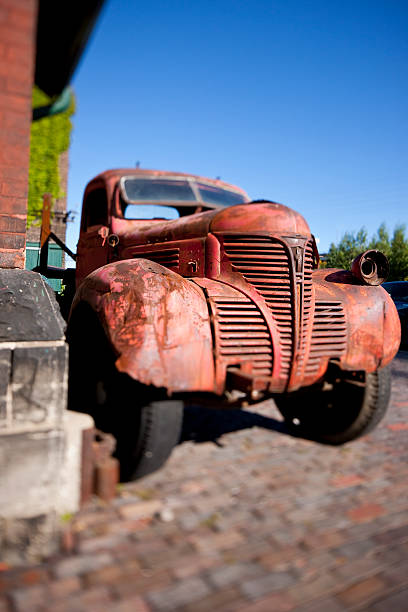 istock Vintage pick-up truck 180840839